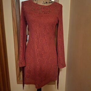 NEW Idyllwind Fueled by Miranda Lambert Lace/Fringe Western Cowgirl Dress Size S